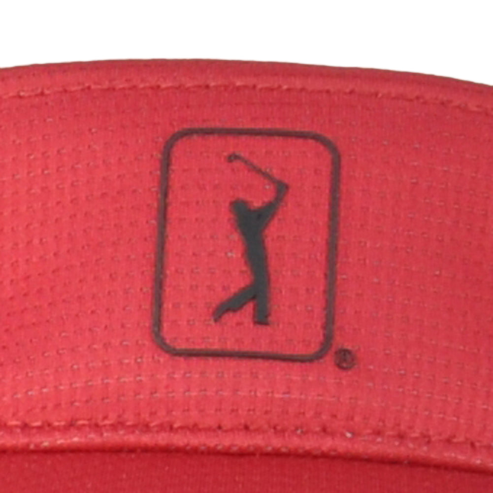 Airflux PGA Tour Golf Professional Ventilation Adjustable Chili Red Hat Visor
