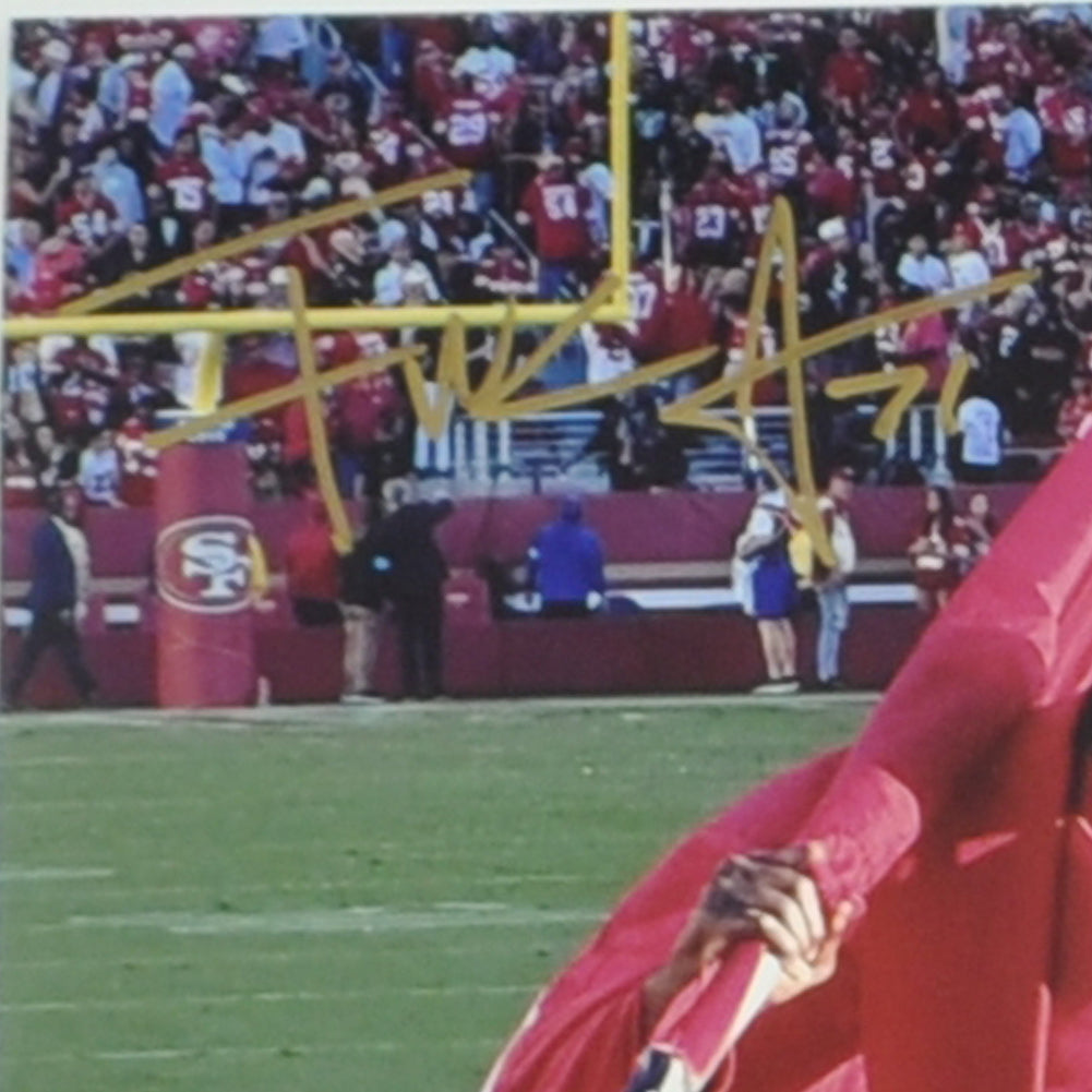 NFL San Francisco 49ers Frank Gore #1 11x14 Autograph Signed Photograph JSA Card