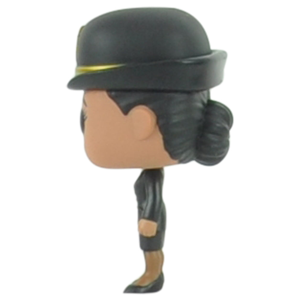 Funko Pop! Female U.S. Army Soldier Black Uniform Proud Vinyl Figurine Dark Hair