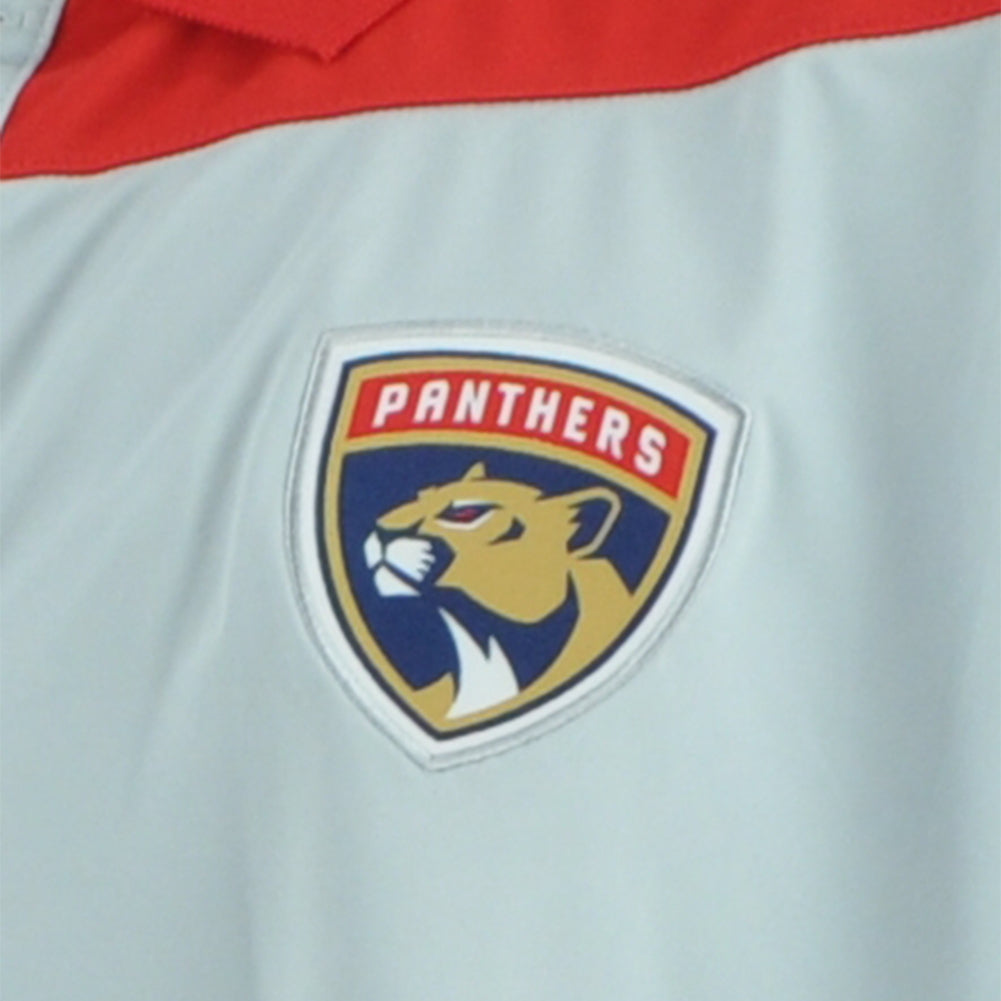 NHL Reebook Florida Panthers Hockey Adults Men Short Sleeve Polo Tshirt