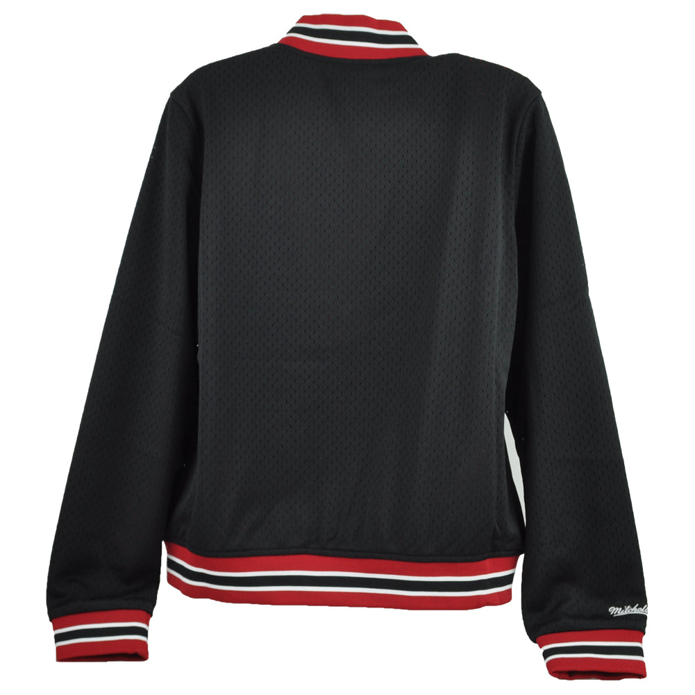 NBA Mitchell Ness Miami Heat Womens Ladies Wade Legacy Sweater Jacket