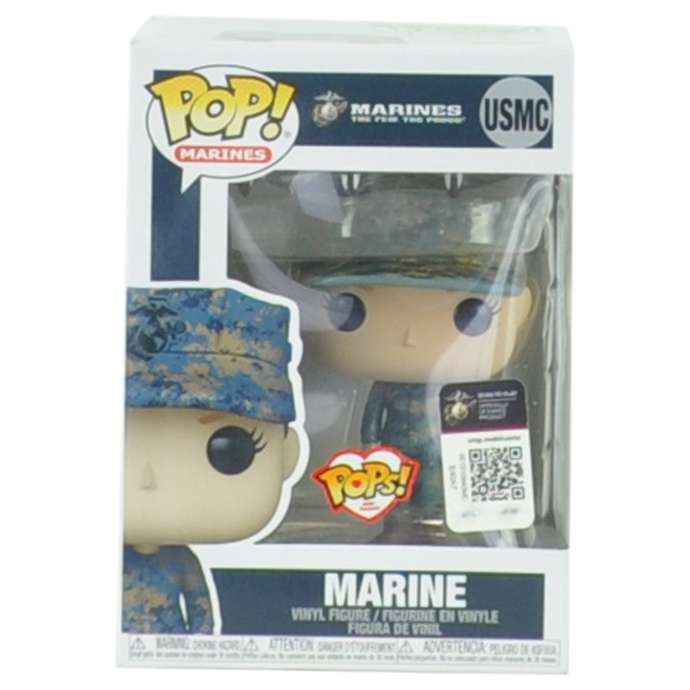 Funko Pop! Female Marines USMC United States Proud Vinyl Figurine Blonde Hair