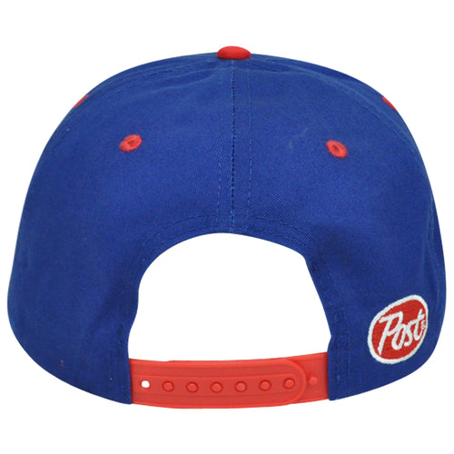 Alpha-Bits Post Foods Breakfast Brand Cereal Snapback Flat Bill Novelty Hat Cap