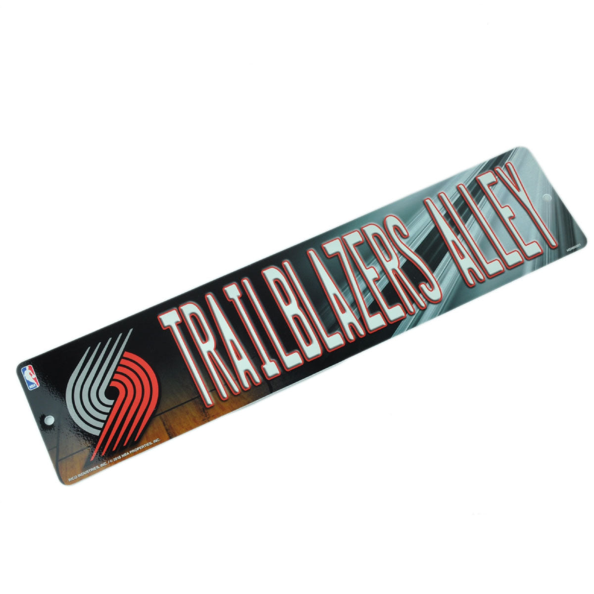NBA Portland Trail Blazers Alley Plastic Sign Wall Home Decoration Sport Fan
