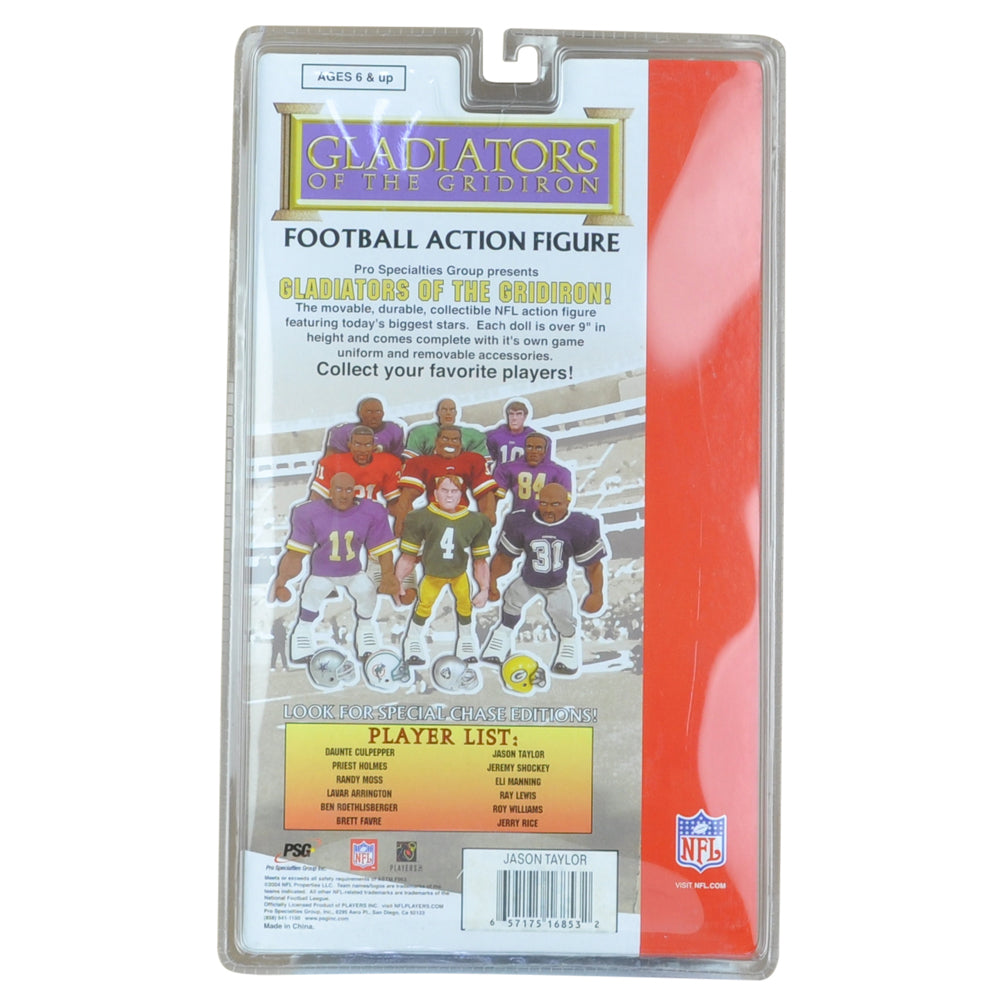 NFL Miami Dolphins Jason Taylor Gladiators Of The Gridiron Action Figure Teal