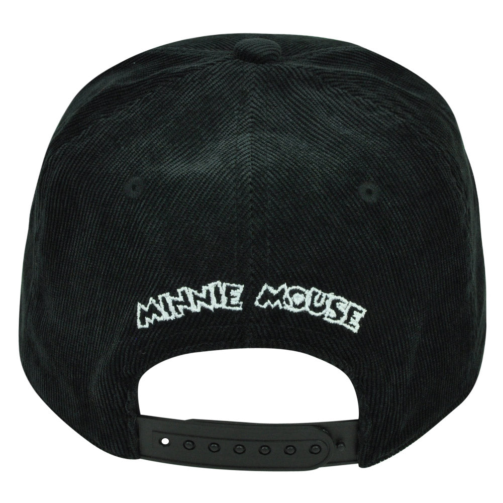 Disney Retro Minnie Mouse Character TV Cartoon Ladies Corduroy Snapback Hat Cap
