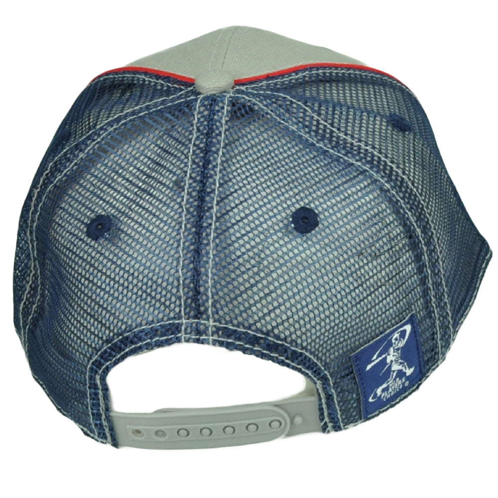 Boston Red Sox Porcello 22 Bets 50 Pedroia 15 Gray Mesh Snapback Players Choice
