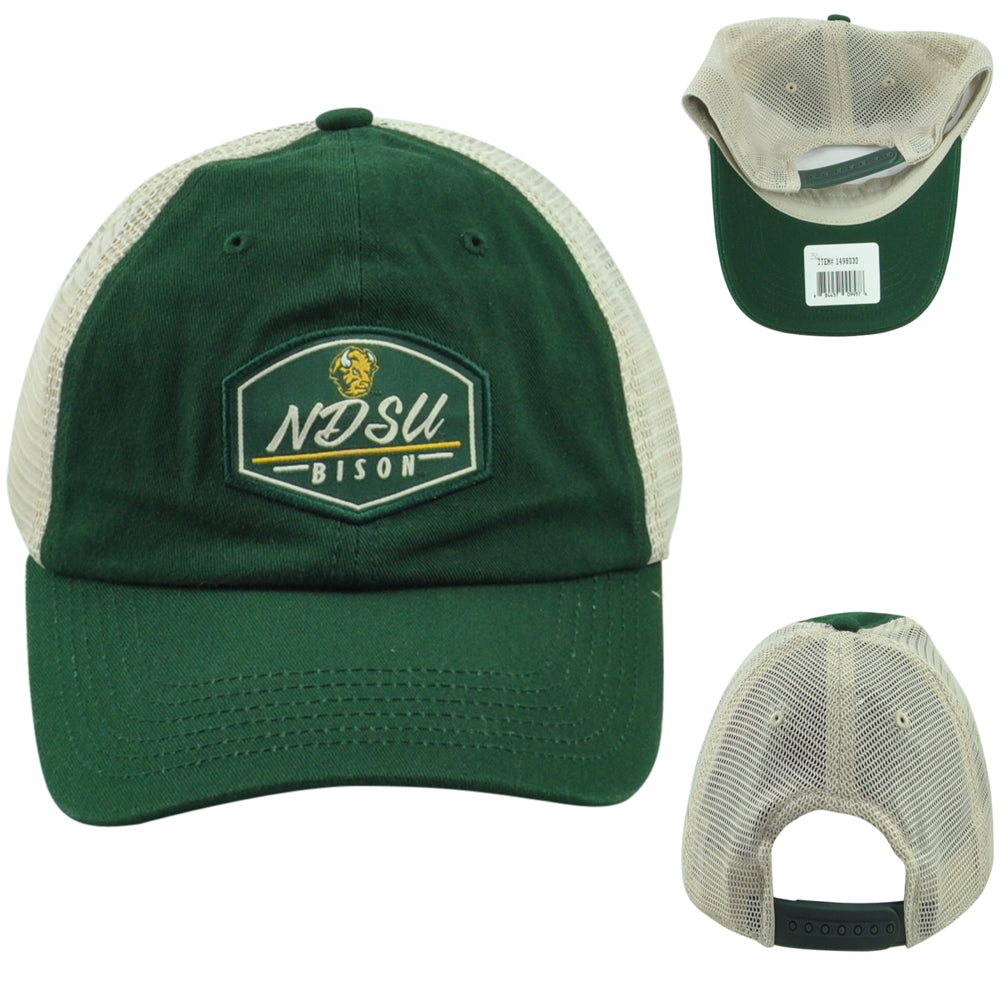 NCAA Captivating North Dakota State Bison Trucker Mesh Snapback Adults Hat Cap