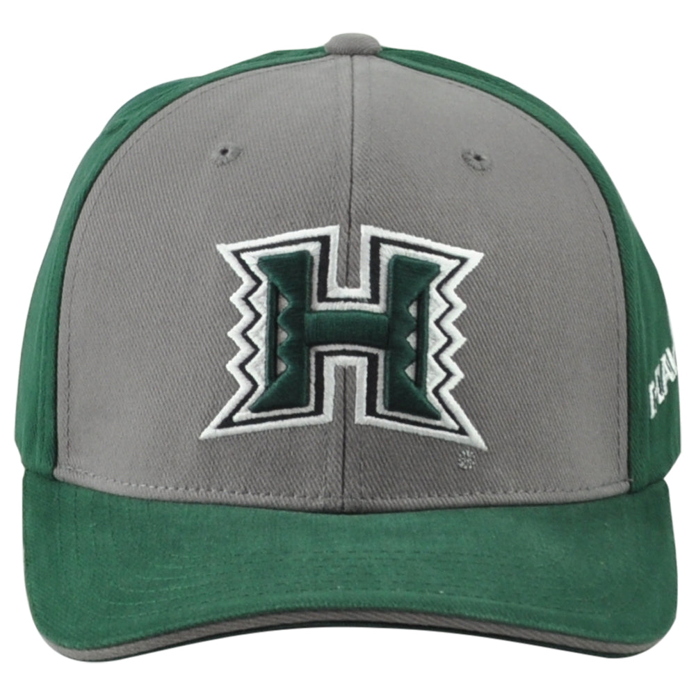 NCAA Captivating Hawaii Warriors Two Tone Curved Bill Adults Men Sports Hat Cap