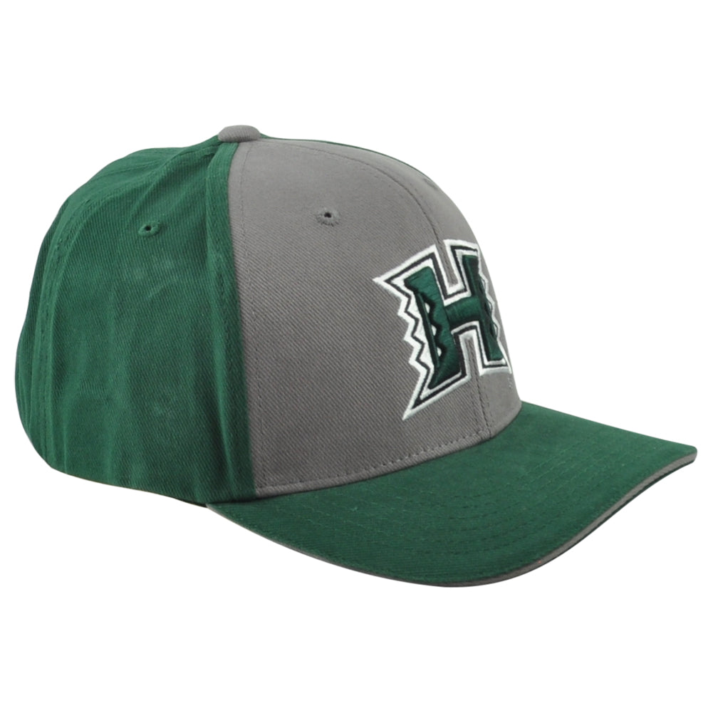 NCAA Captivating Hawaii Warriors Two Tone Curved Bill Adults Men Sports Hat Cap