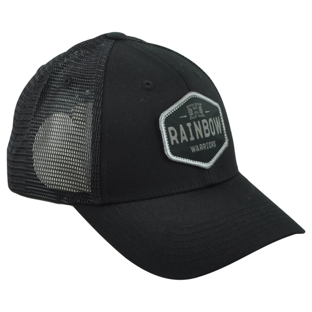 NCAA Captivating Hawaii Warriors Curved Bill Adult Snapback Trucker Mesh Hat Cap