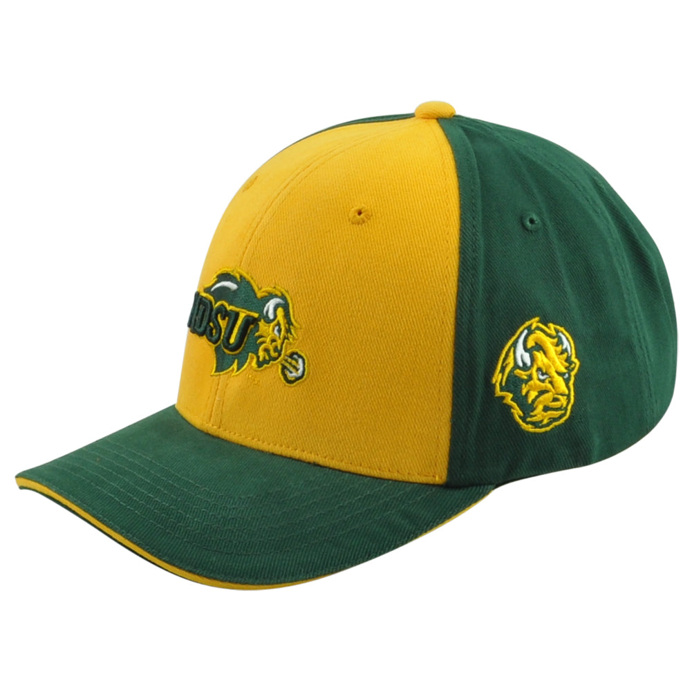 NCAA Captivating North Dakota State Bison NDSU Adjustable Adult Two Tone Hat Cap