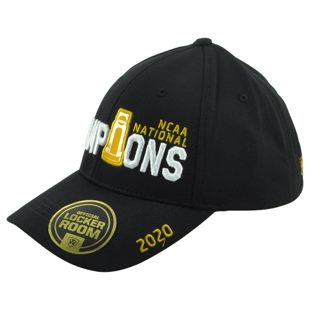 NCAA National Champions 2020 Official Locker Room TOW Black Adult Sports Hat Cap