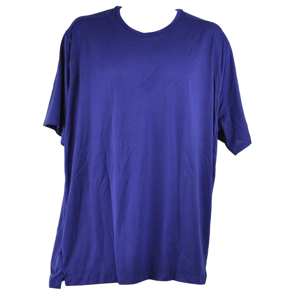 Purple Stone Dry Fit Vent Plain Solid Blank Adult Men Crew Neck Tshirt Tee XLarg