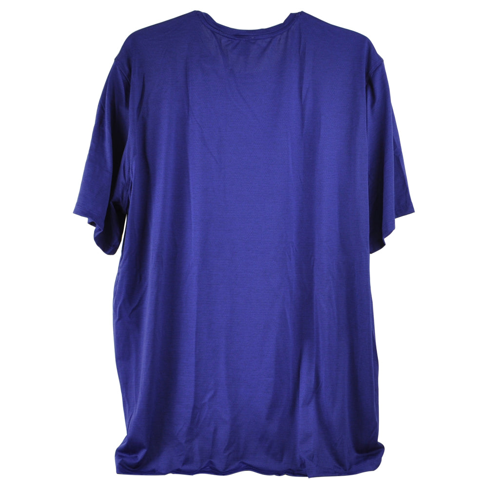 Burgundy Dry Fit Vent Plain Solid Blank Adults Men Crew Neck Tshirt Tee