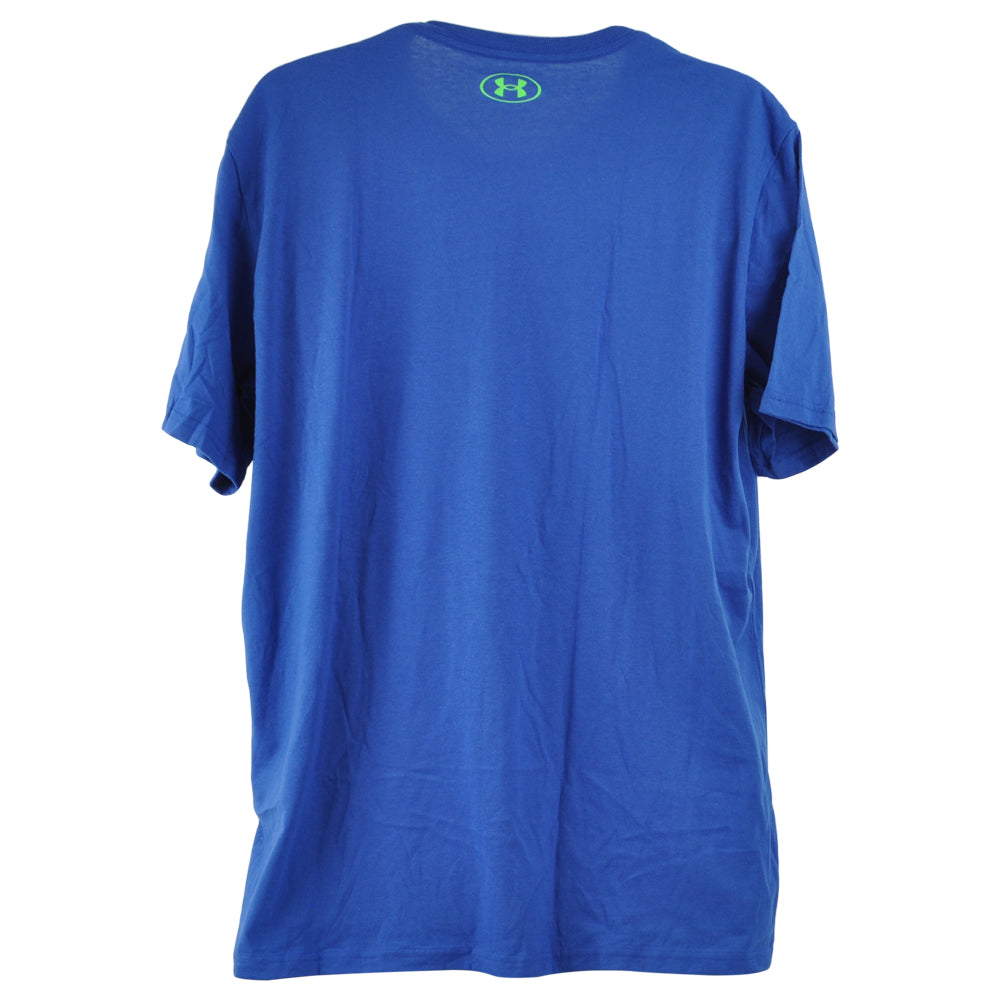 Under Armour Brand Cheat Meal Athletes Logo Adults Men Royal Tshirt Tee
