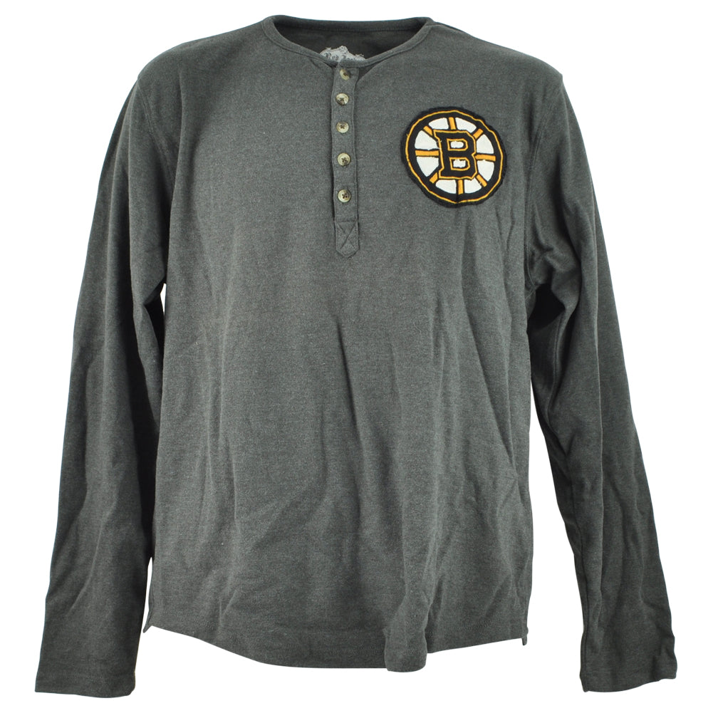 NHL Boston Bruins Long Sleeve Crew Neck Men Adults Sweatshirt Shirt Hoist