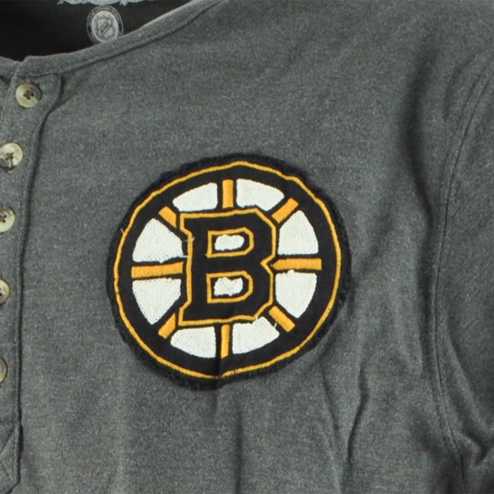 NHL Boston Bruins Long Sleeve Crew Neck Men Adults Sweatshirt Shirt Hoist