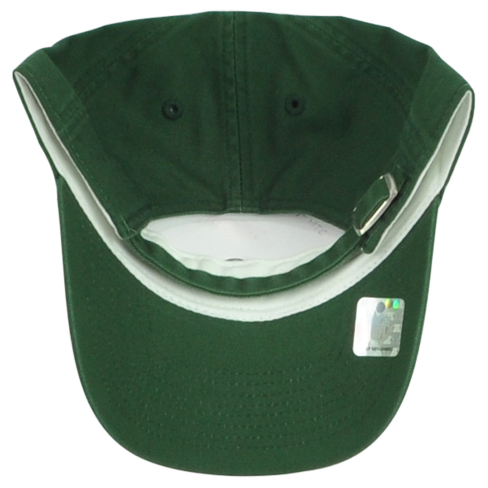 NFL New York Jets Football Adults Curved Bill White Green Adjustable Hat Cap