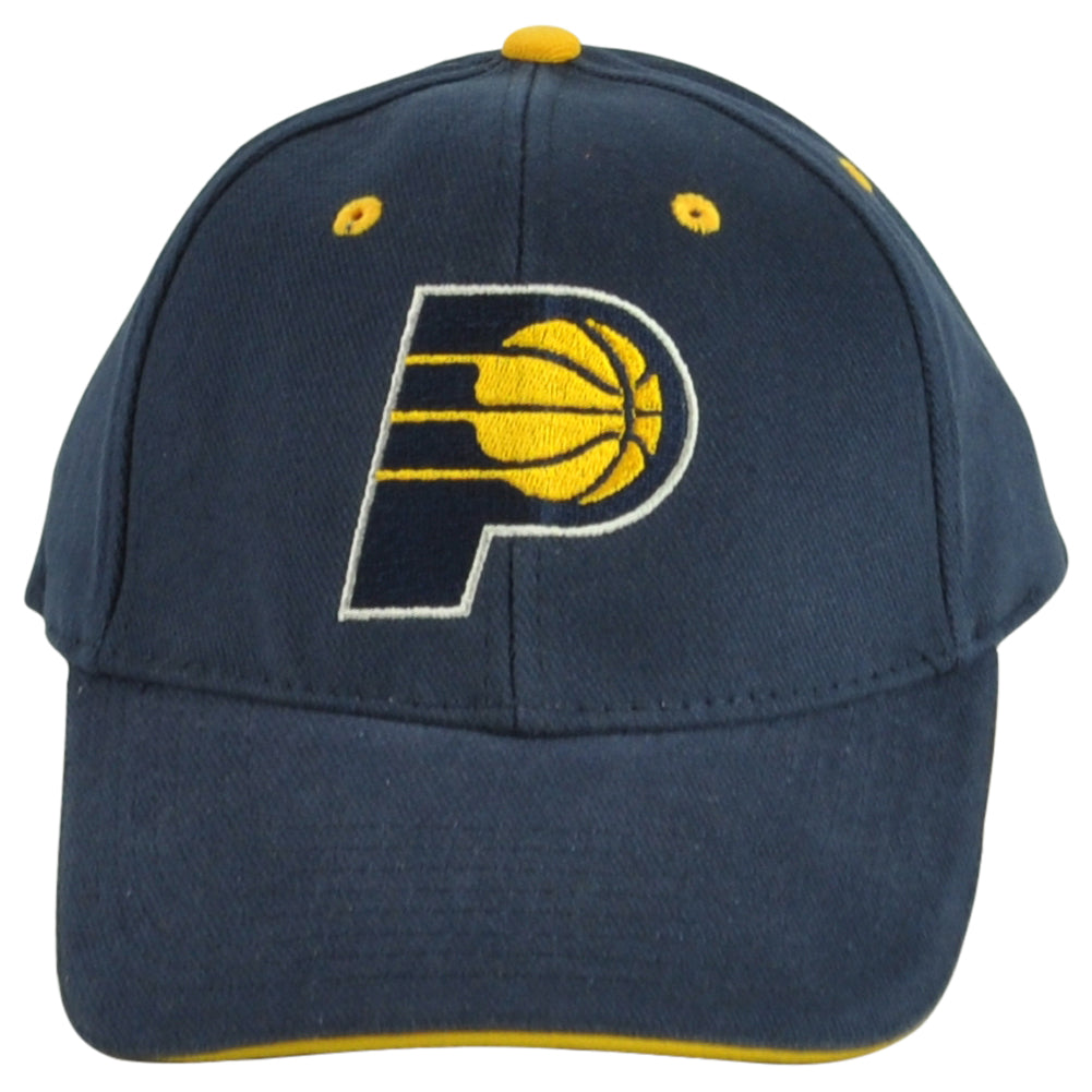 NBA Elevation Indiana Pacers XZ176 Blue Adults Curved Bill Adjustable Hat Cap