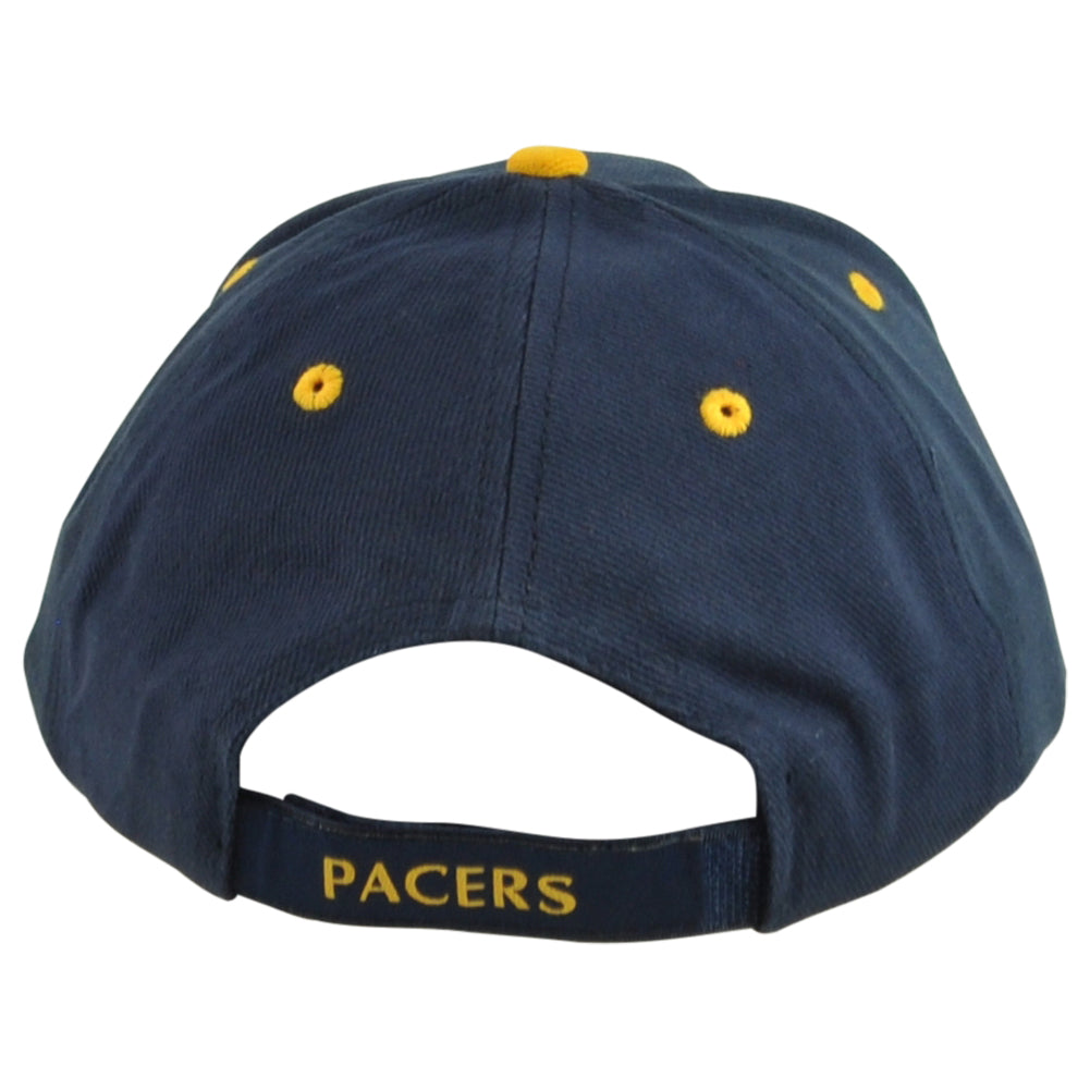 NBA Elevation Indiana Pacers XZ176 Blue Adults Curved Bill Adjustable Hat Cap