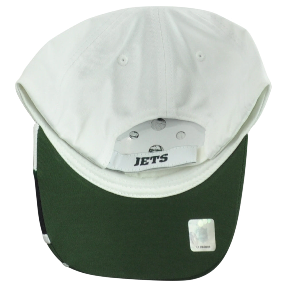 NFL New York Jets Football Adults Men Curved Bill Tricolor Adjustable Hat Cap
