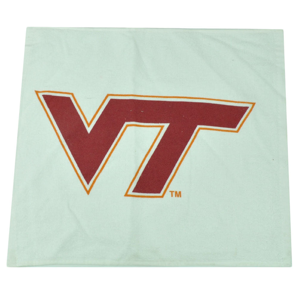 NCAA Virginia Tech Hokies Hand Towel Decoration White 17'x 14' Gym Sport Game