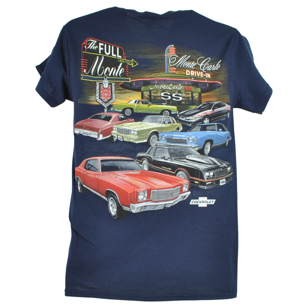 Chevrolet Monte Carlo The Full Drive-In Car Automobile Adults Tshirt Tee