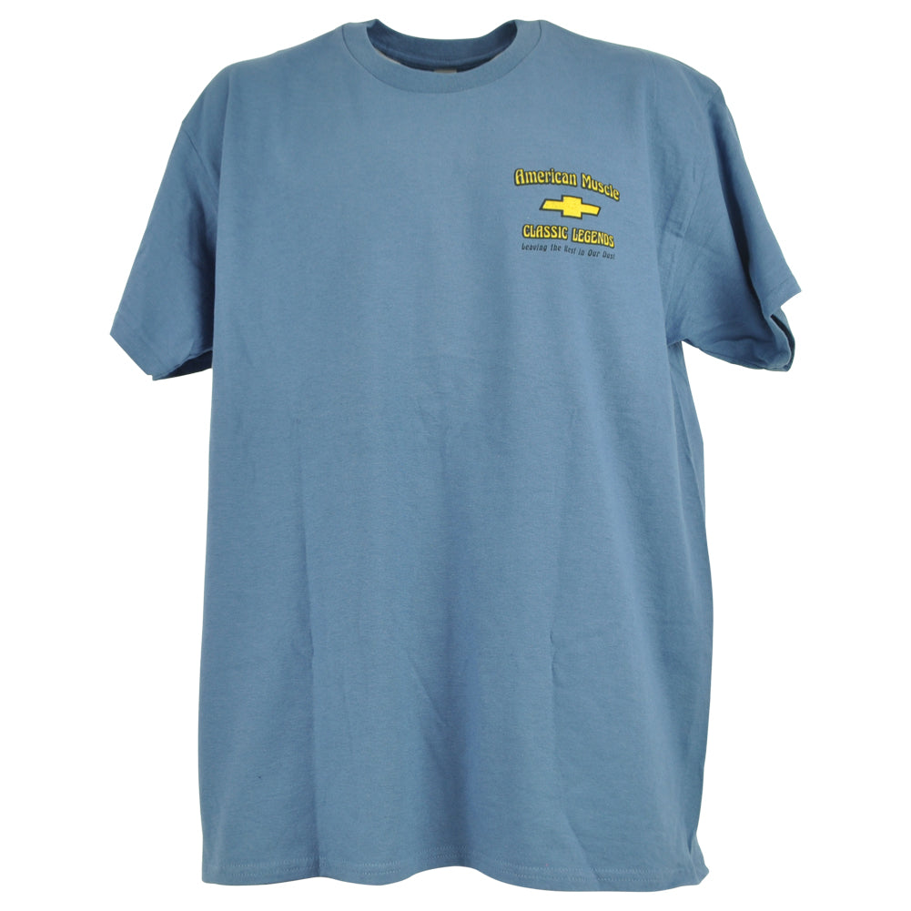 Chevrolet American Muscle Car Truck Automobile Blue Adults Men Tshirt Tee