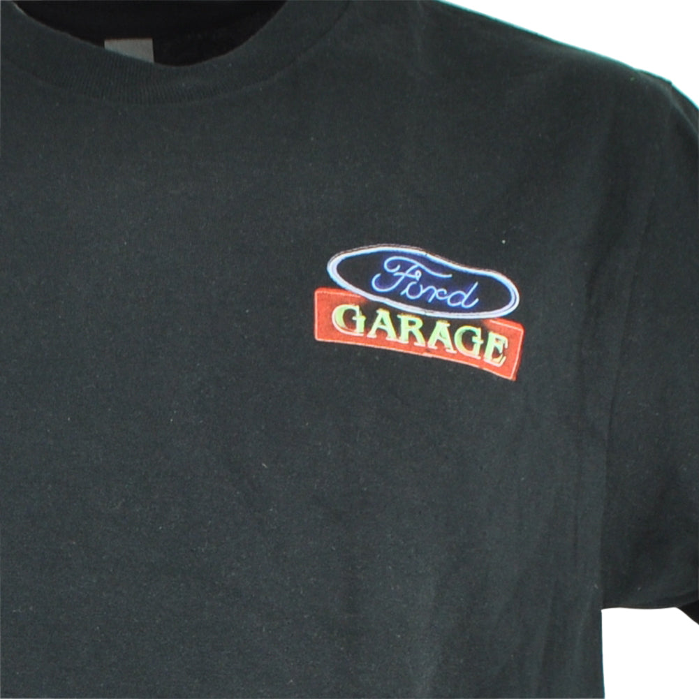 Ford Garage Car Racing Truck Automobile Black Short Sleeve Men Tshirt Tee