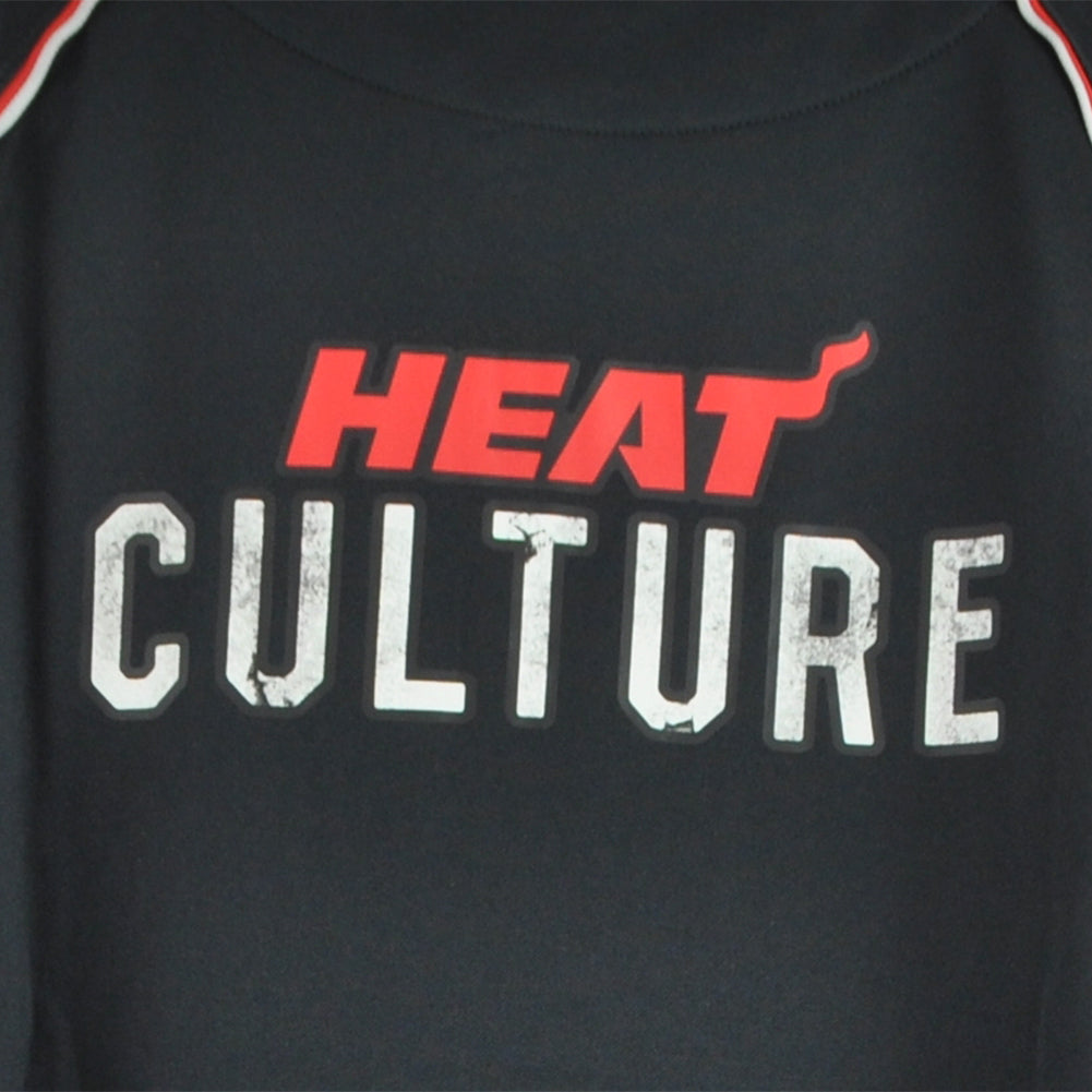 NBA Nike Miami Heat Culture Youth Kids Sweater Pullover Dri-Fit Sports