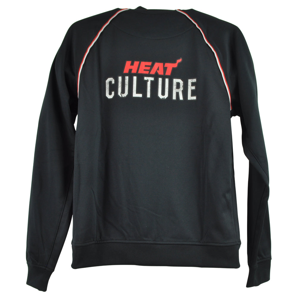 NBA Nike Miami Heat Culture Youth Kids Sweater Pullover Dri-Fit Sports