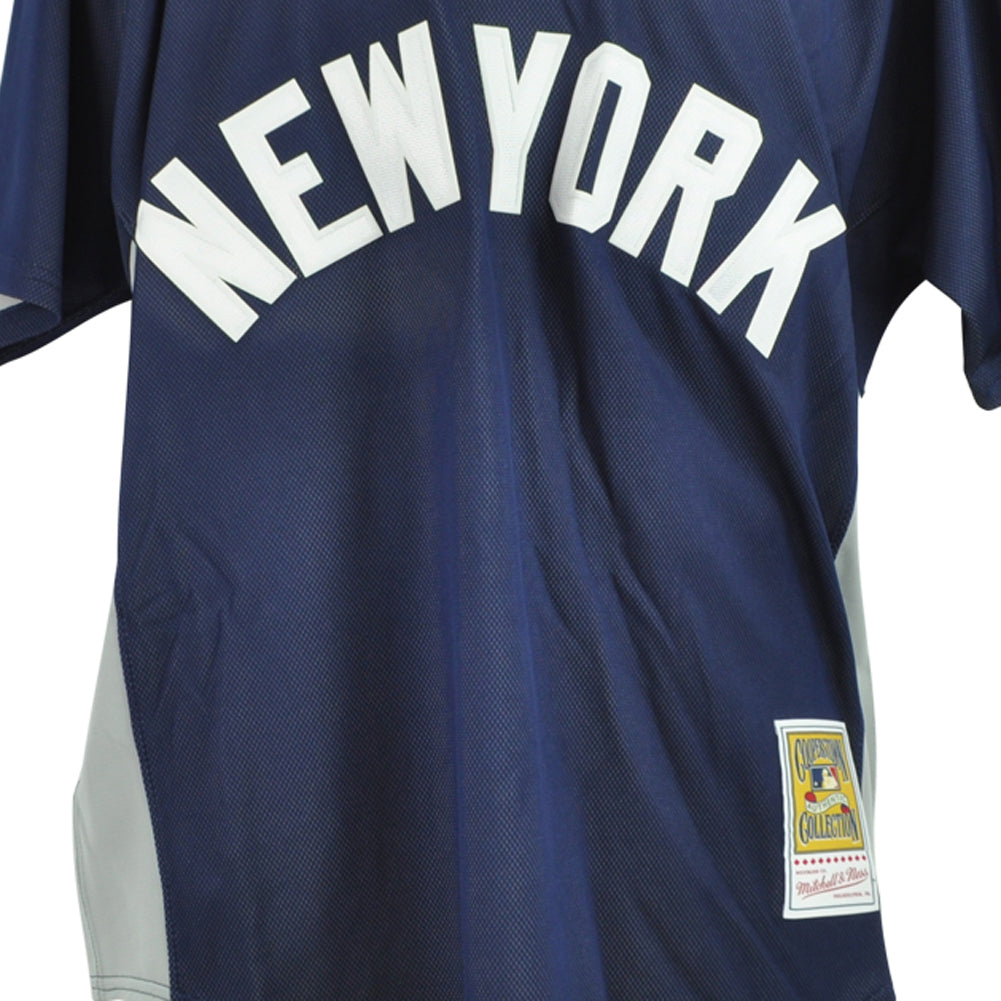 MLB Mitchell & Ness New York Yankees Derek Jeter #2 Baseball Jersey Navy