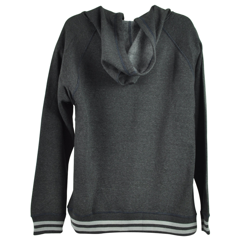 MLB New York Yankees Long Sleeve Hoodie Pullover Gray Adults Sweatshirt