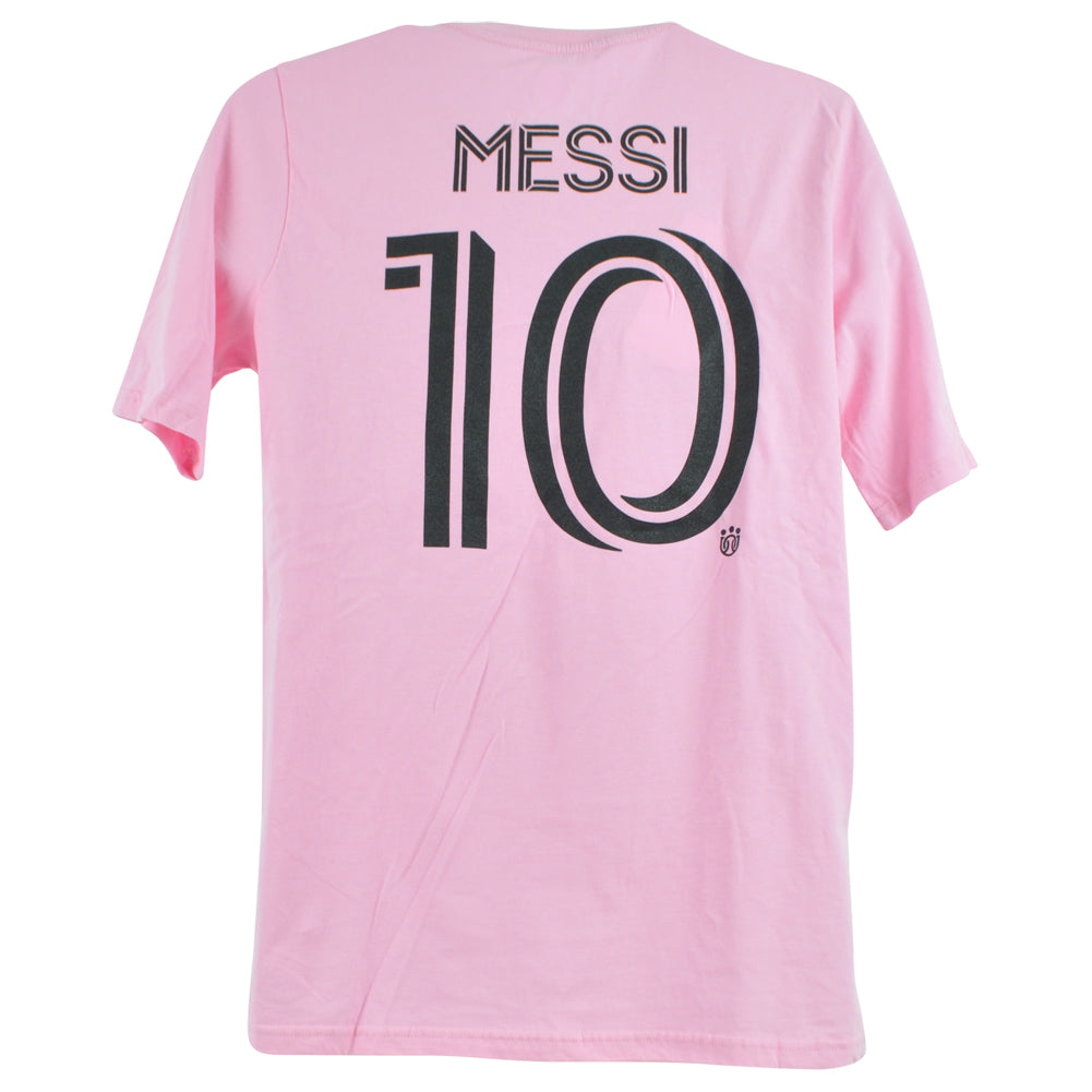 MLS Inter Miami CF Lionel Messi #10 Youth Soccer Futbol Tshirt Tee