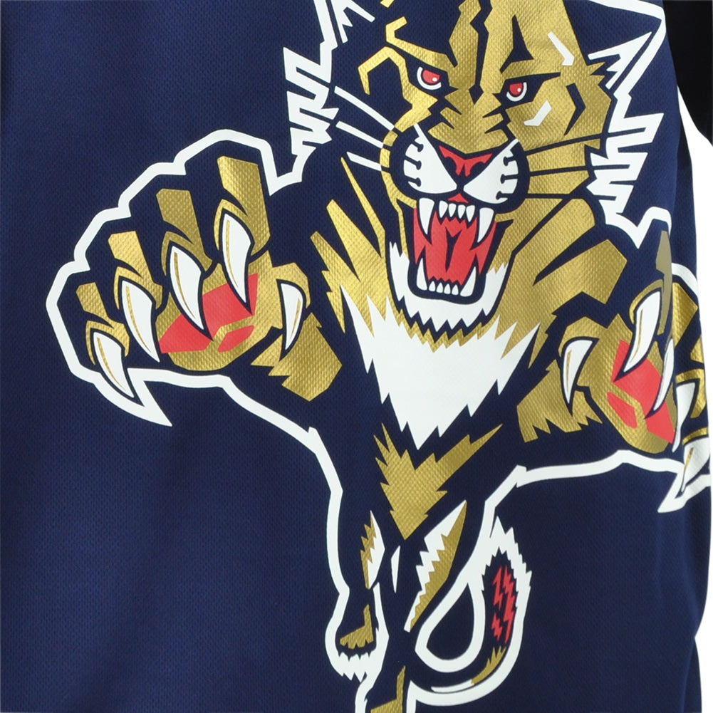 NHL Starter Florida Panthers Oversized Vintage V-Neck Navy Adults Jersey
