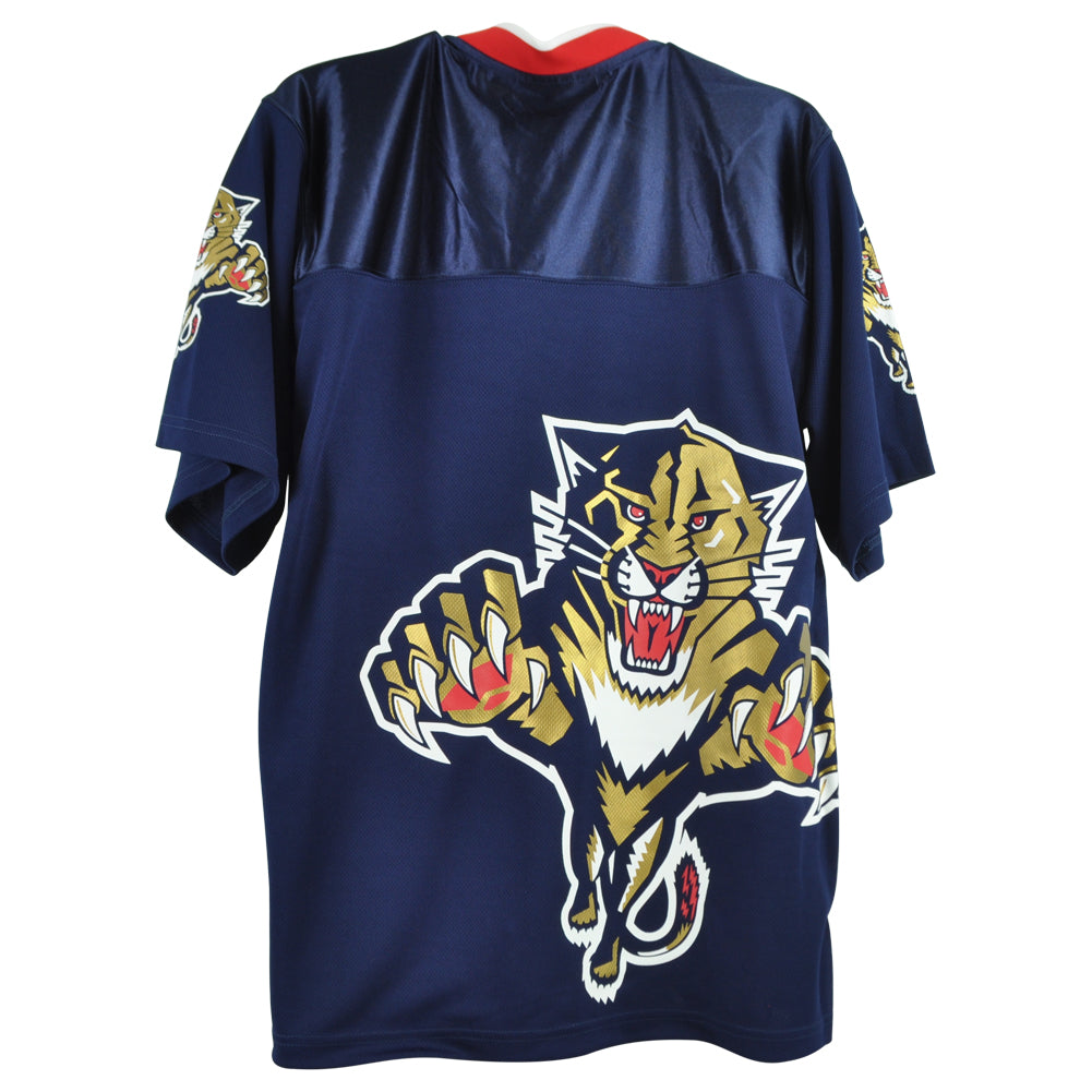 NHL Starter Florida Panthers Oversized Vintage V-Neck Navy Adults Jersey
