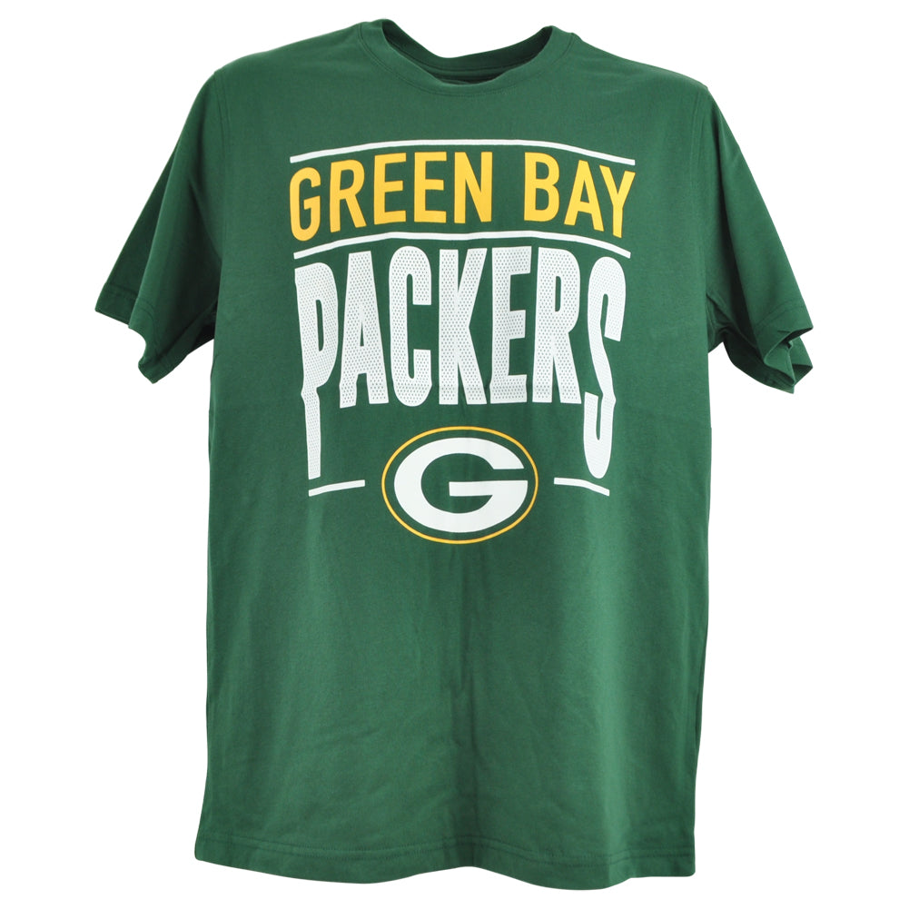 NFL Starter Green Bay Packers Green Football Crew Neck Adults Tshirt Tee