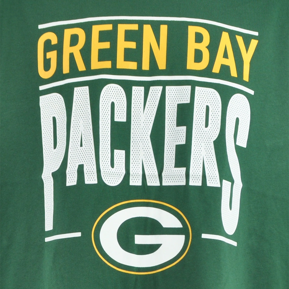 NFL Starter Green Bay Packers Green Football Crew Neck Adults Tshirt Tee