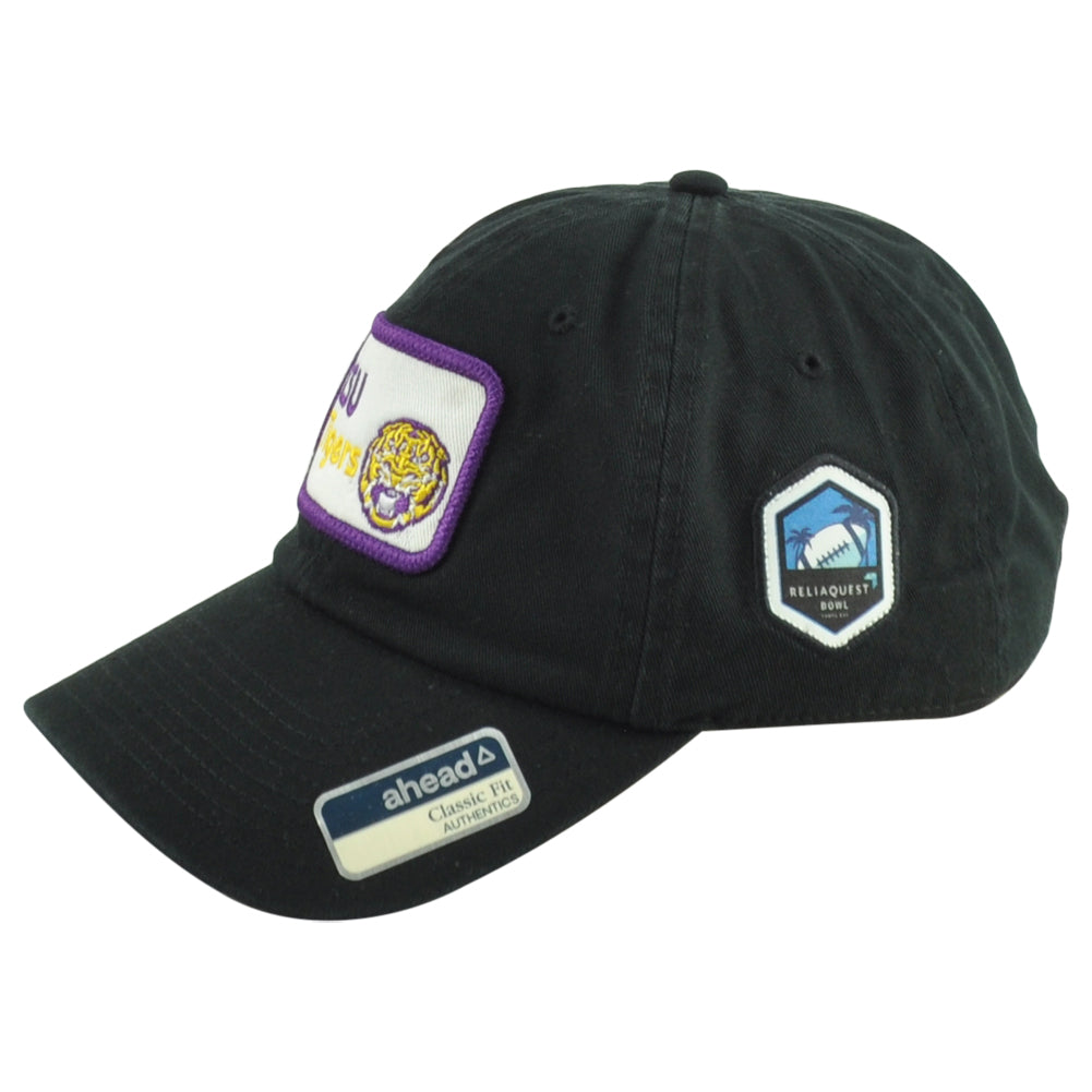 NCAA Ahead LSU Tigers Adjustable Classic Fit Authentics Black Sugar Bowl Hat Cap