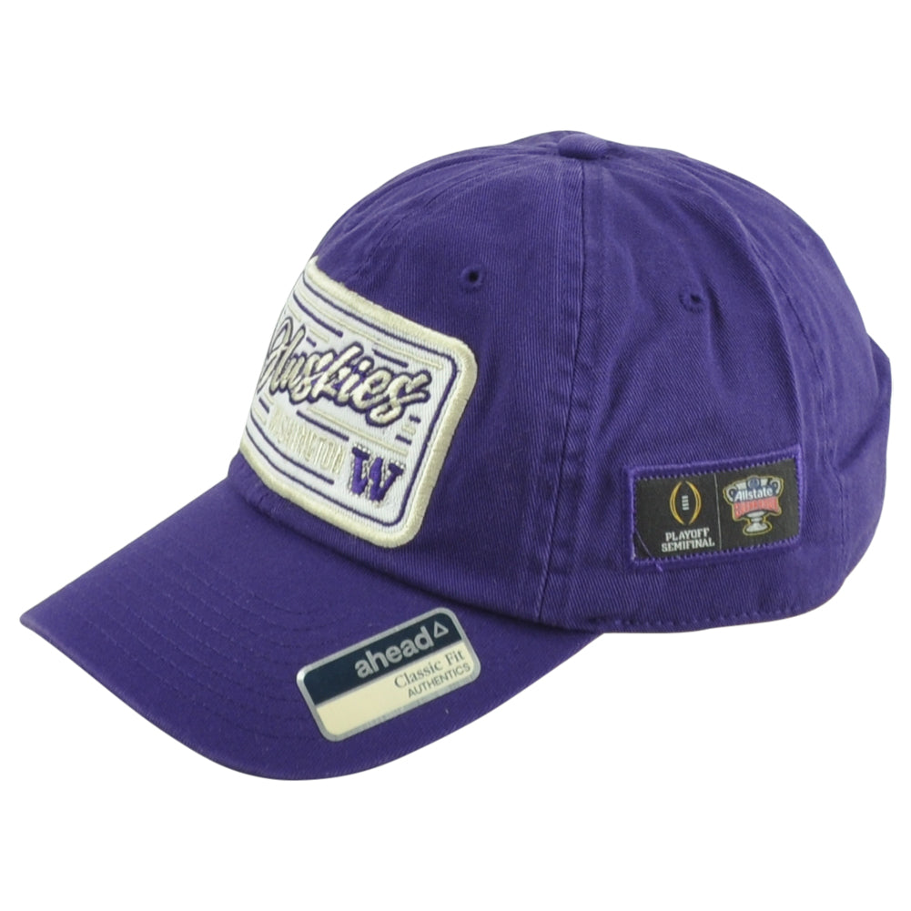 NCAA Ahead Washington Huskies Adjustable Authentics Adults Sugar Bowl Hat Cap