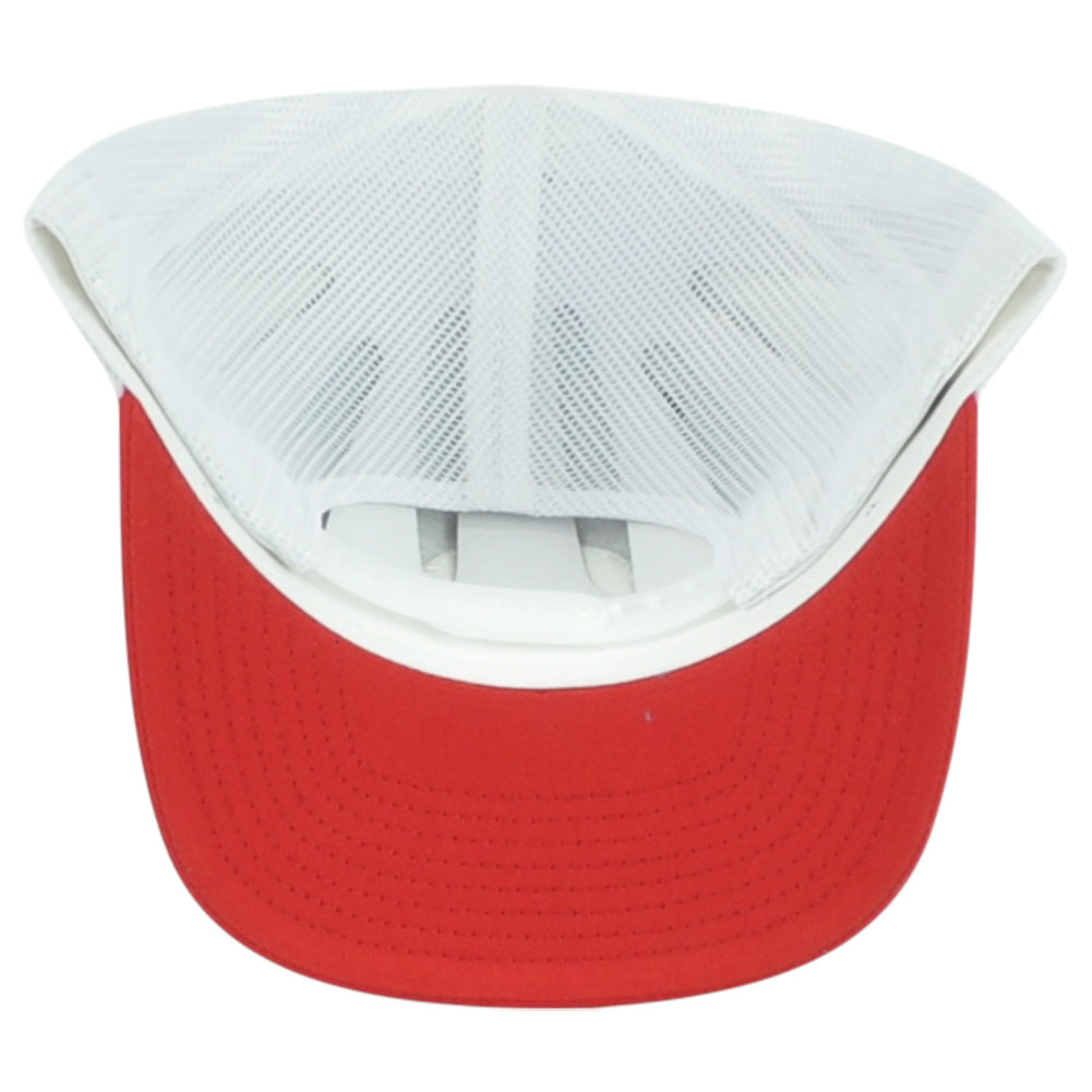 Jack Chester's Brew Club Claw Crafted Trucker Mesh Blue Red White Adults Hat Cap