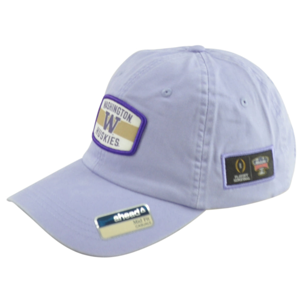 NCAA Ahead Washington Huskies Adjustable Mid Fit Casuals Sugar Bowl Hat Cap