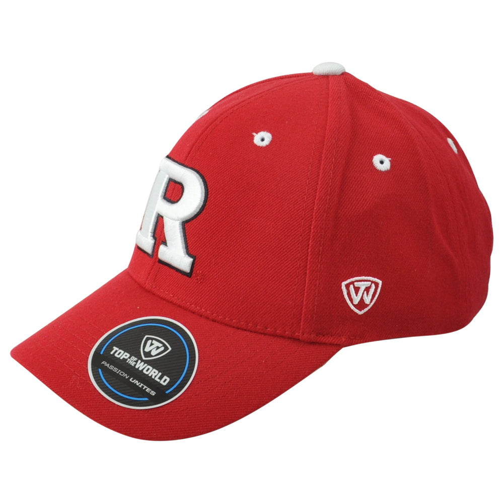 NCAA Captivating Rutgers Scarlet Knights Adjustable Adults Red Sports Hat Cap