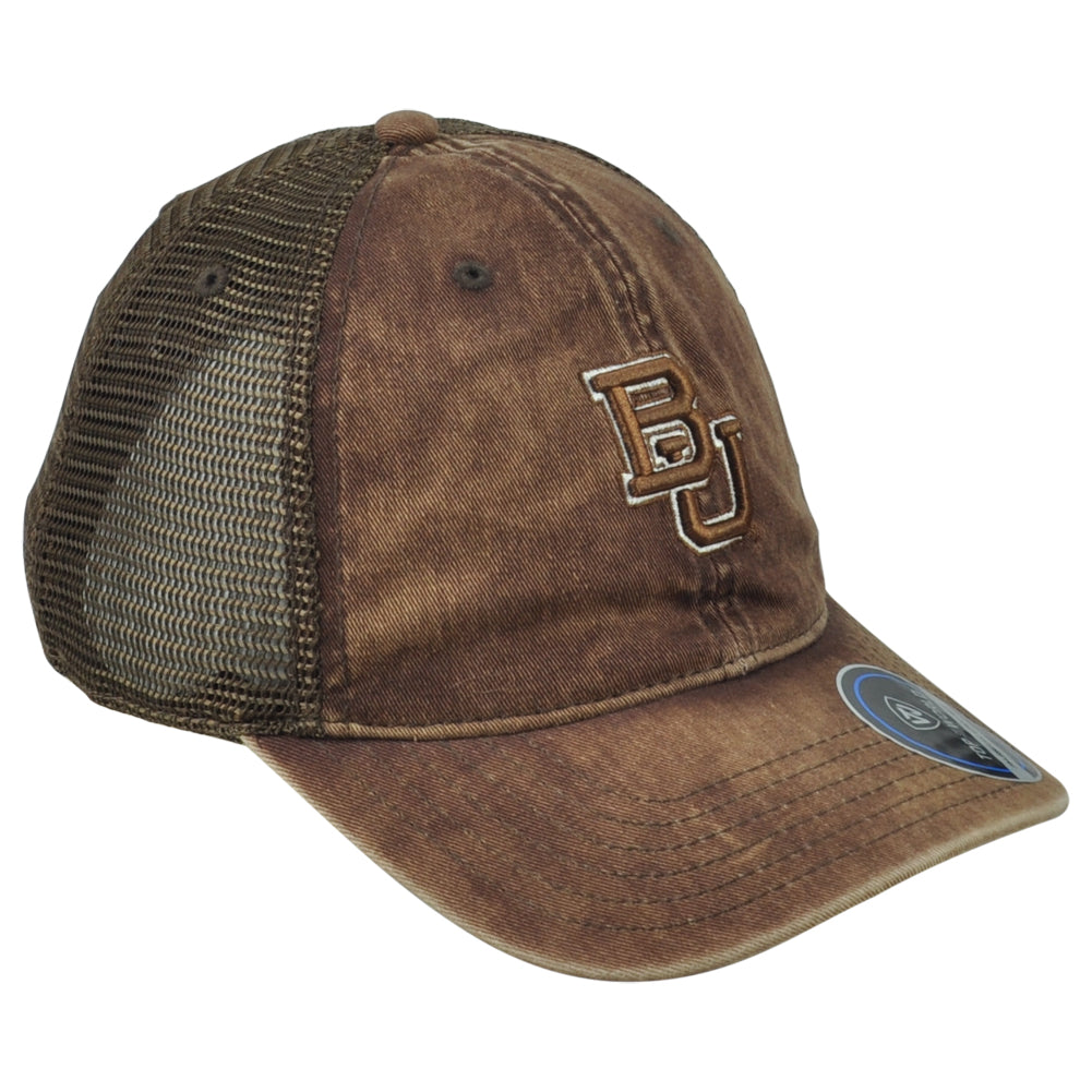NCAA TOW Baylor Bears Adjustable Trucker Mesh Curved Bill Brown Adults Hat Cap