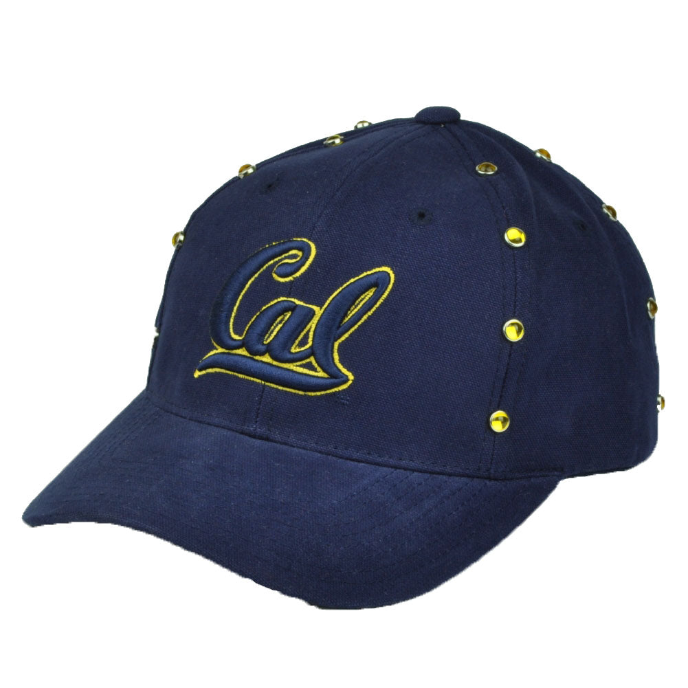 NCAA American Needle California Cal Golden Bears Hat Cap Navy Blue Gems
