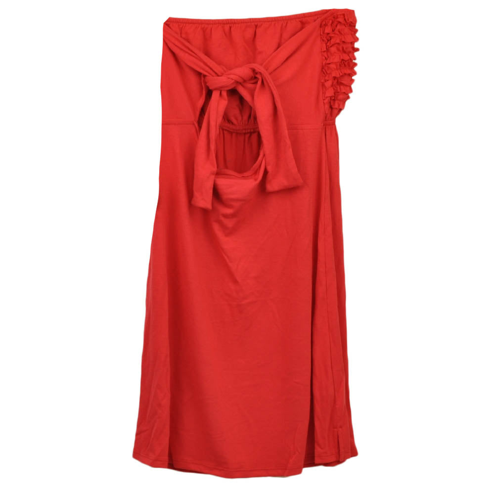 Las Vegas Sin City Vacation Ruffles Tube Dress Cover Up Ladies Womens Beach SM