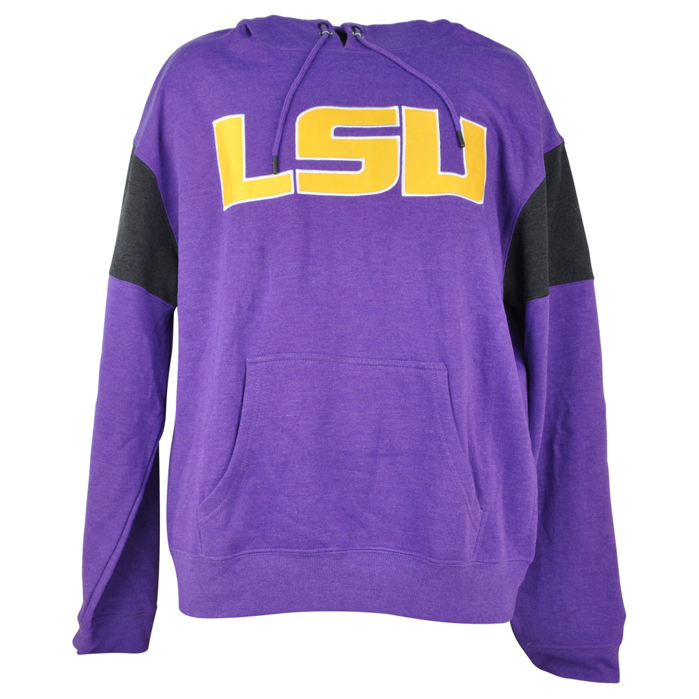 NCAA Louisiana LSU Tigers Sweater Hoodie Purple Winter Football Man Adults