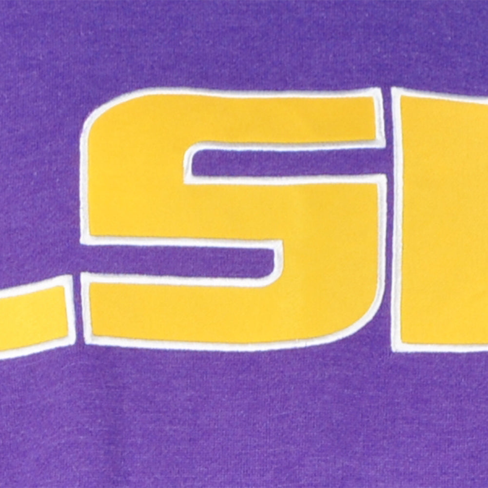 NCAA Louisiana LSU Tigers Sweater Hoodie Purple Winter Football Man Adults
