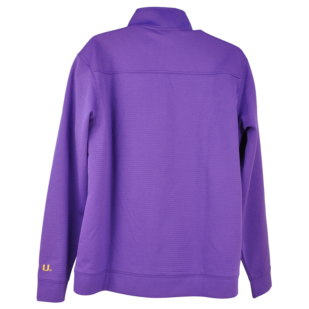 NCAA Louisiana LSU Tigers Sweater Jacket Winter Football Man Adults Purple